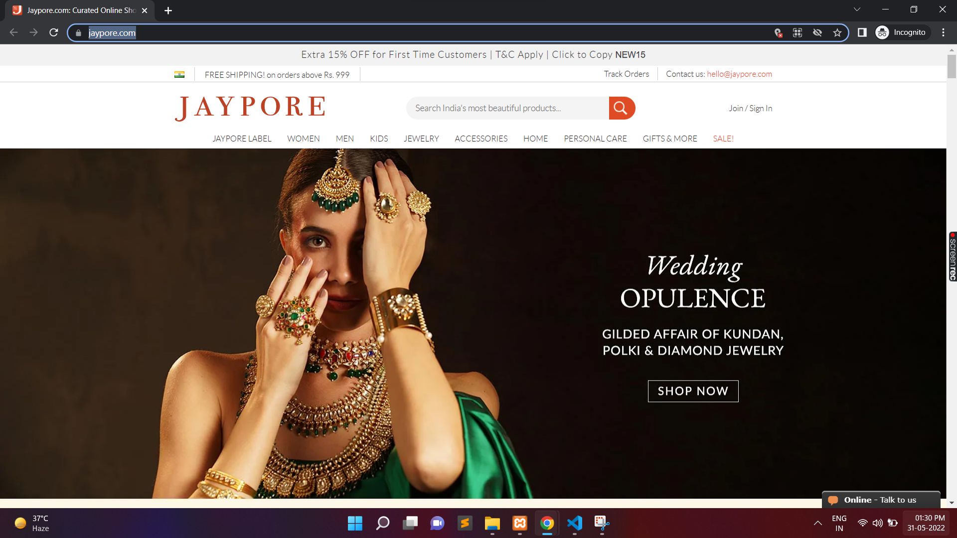 https://www.jaypore.com/