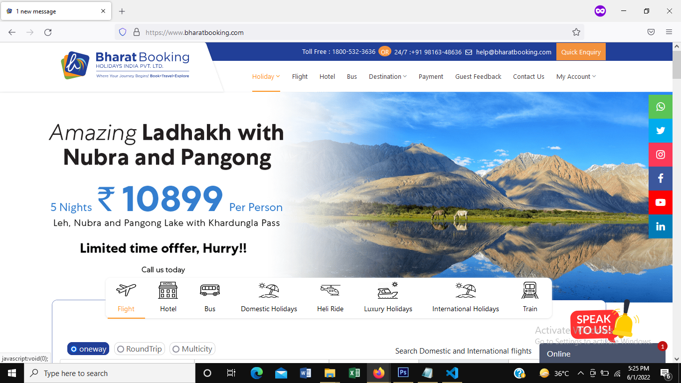 https://www.bharatbooking.com/